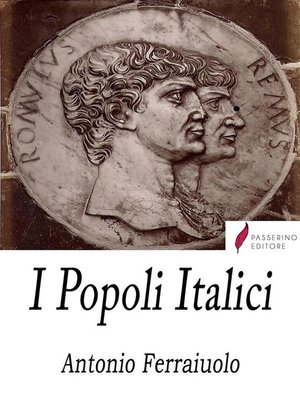 cover image of I popoli italici